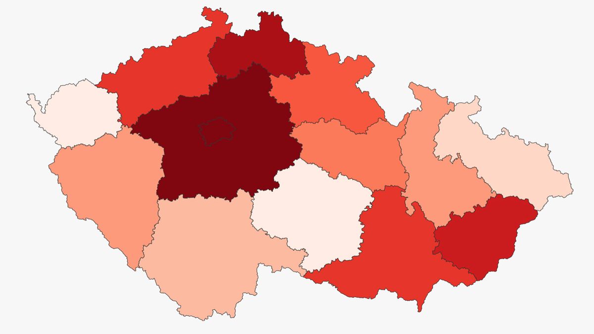 V Česku přibylo 2761 nově nakažených